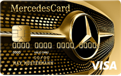 Mercedes Bank Gold VISA